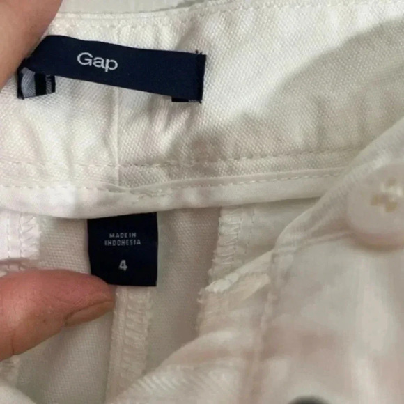 🍁 Gap white khaki shorts 4 - Picture 5 of 6